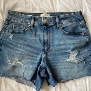Universal Thread-High Rise distressed shorts
